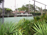One of the tennis courts